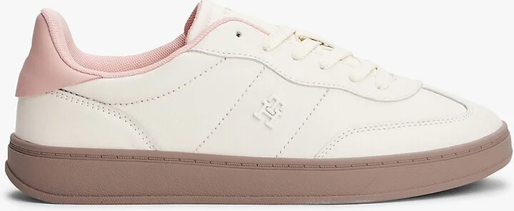 Tommy Hilfiger Women's Classic Leather Sneaker - Pink - US 6 / EU 36