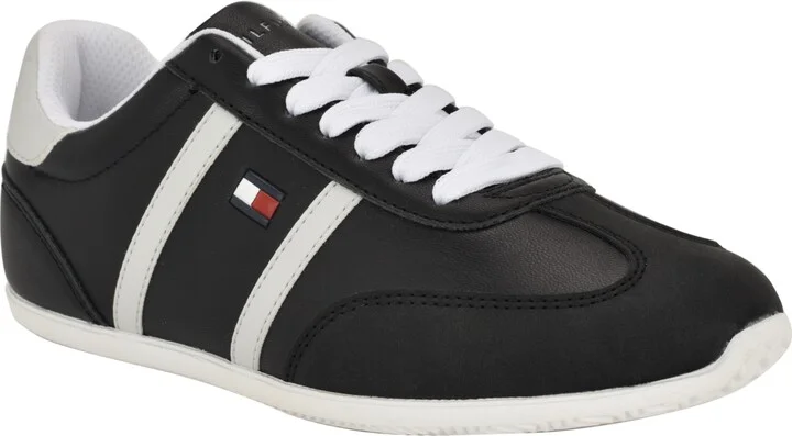 Tommy Hilfiger Women's Eryanne Signature Logo Lace-Up Sneakers