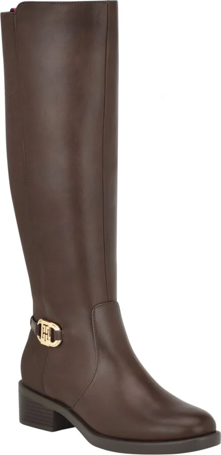 Tommy Hilfiger Women's Imizza Knee High Riding Boots