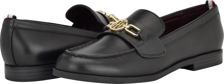 Tommy Hilfiger Womens Izina Black 5.5 Medium