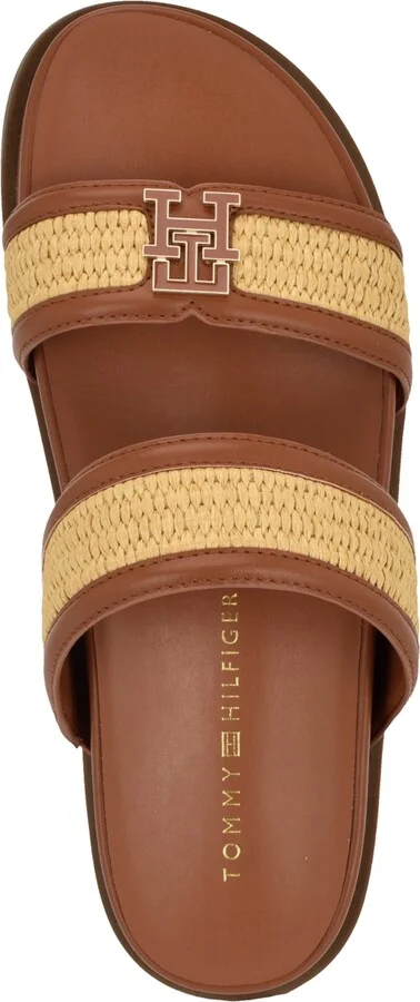 Tommy Hilfiger Women's Jiana Logo Footbed Slip-On Sandals - Image 4