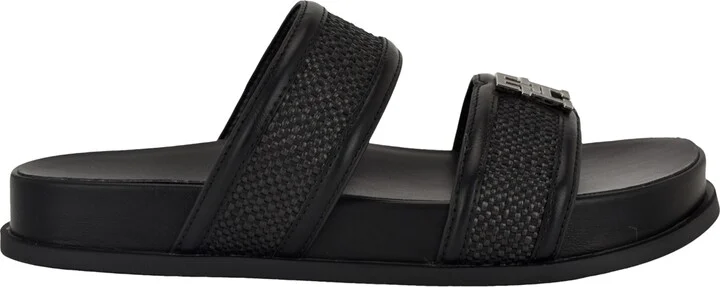 Tommy Hilfiger Women's Jiana Logo Footbed Slip-On Sandals - Image 6