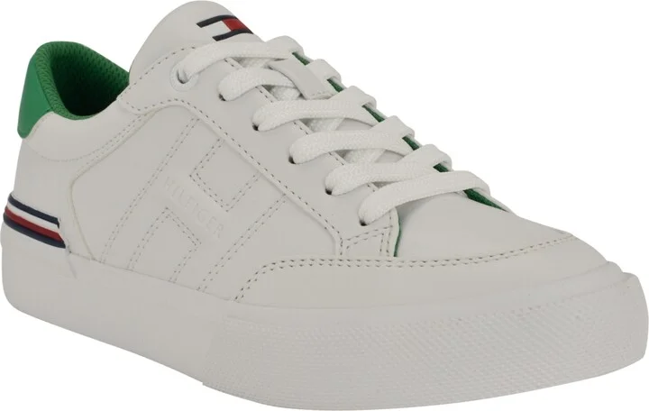 White,green