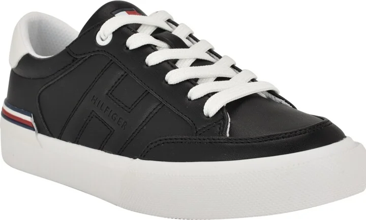 Tommy Hilfiger Women's Keziah Signature Stripe Lace-Up Sneakers