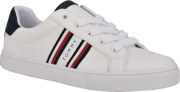 Tommy Hilfiger Women's Lendon Stripe Lace-Up Sneaker