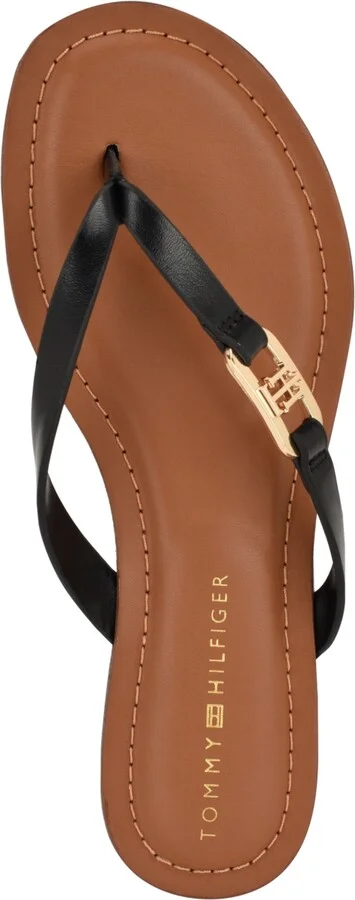Tommy Hilfiger Women's Liande Logo Flat Thong Sandal - Image 8
