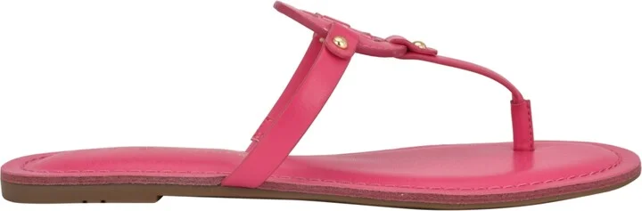 Tommy Hilfiger Women's Litzy Logo T-Strap Flat Sandals - Image 2