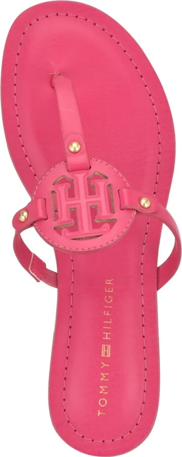 Tommy Hilfiger Women's Litzy Logo T-Strap Flat Sandals - Image 4