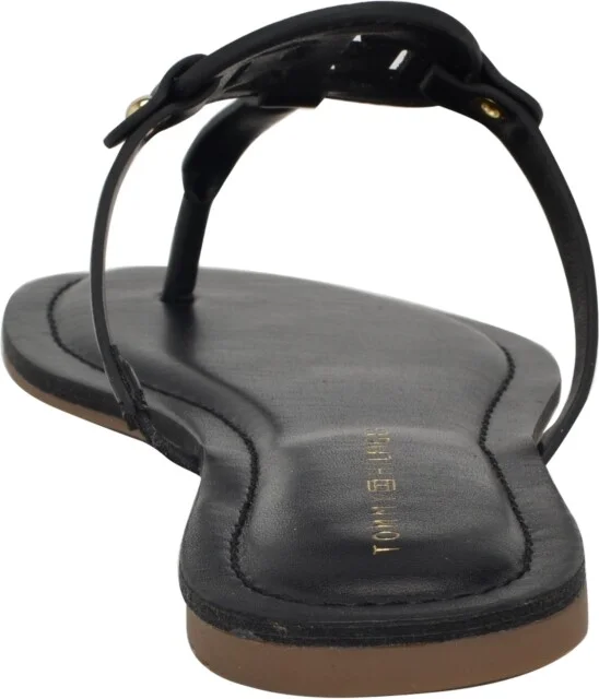 Tommy Hilfiger Women's Litzy Logo T-Strap Flat Sandals - Image 7
