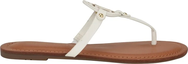 Tommy Hilfiger Women's Litzy Logo T-Strap Flat Sandals - Image 10