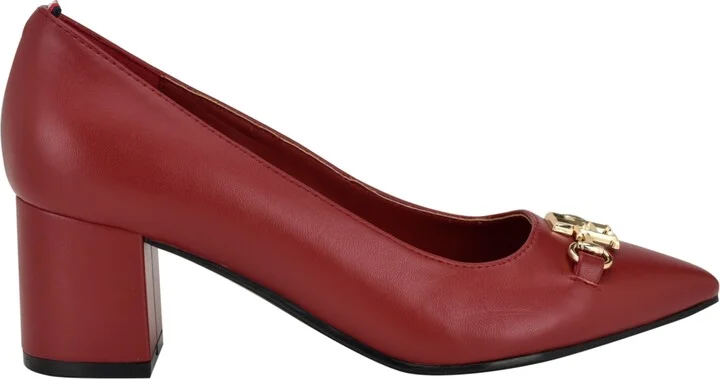 Tommy Hilfiger Women's Nanya Block Heel Classic Pumps - Image 2