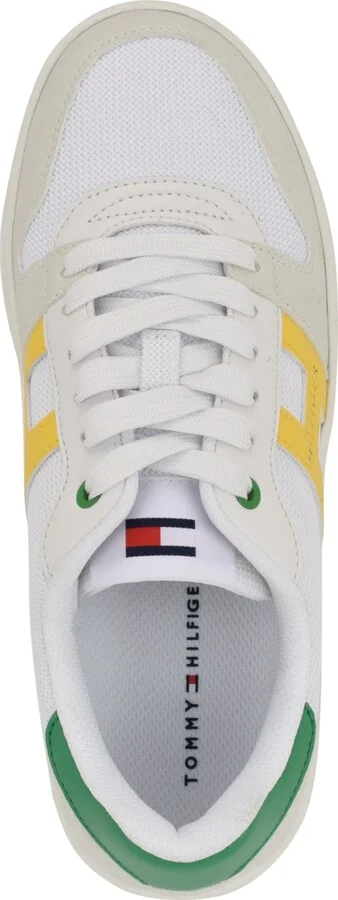 Tommy Hilfiger Women's Neenha Signature Logo Lace-Up Sneakers - Powder Blue/White - Image 8