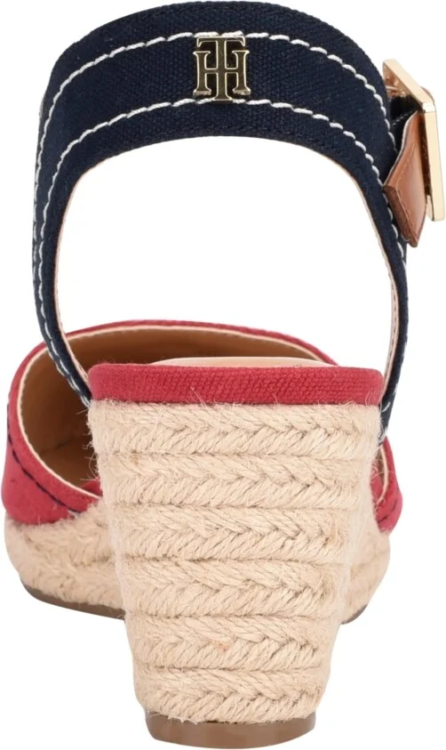 Tommy Hilfiger Women's Nilsa Closed Toe Espadrille Wedge Sandal - Image 7
