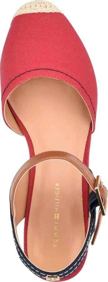 Tommy Hilfiger Women's Nilsa Closed Toe Espadrille Wedge Sandal - Image 8
