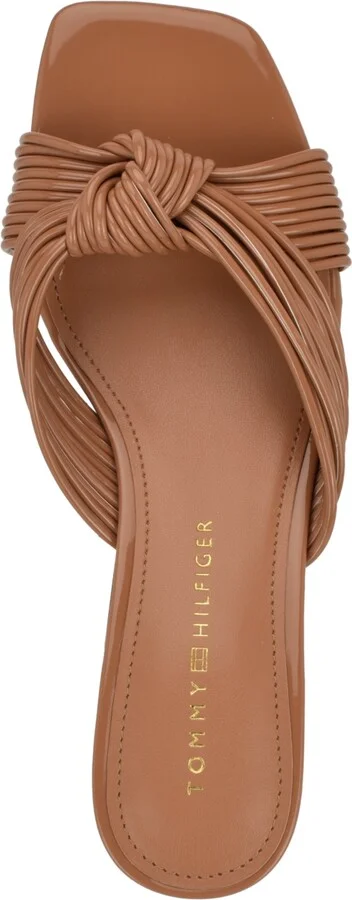 Tommy Hilfiger Women's Philie Knotted Crisscross Block Heel Sandals - Image 4