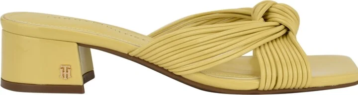 Tommy Hilfiger Women's Philie Knotted Crisscross Block Heel Sandals - Image 6