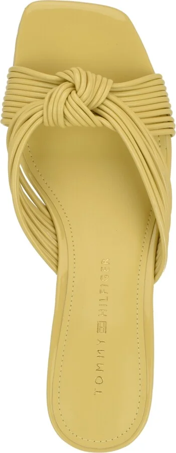 Tommy Hilfiger Women's Philie Knotted Crisscross Block Heel Sandals - Image 8