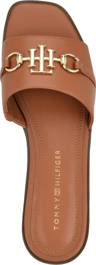 Tommy Hilfiger Women's Pipper Logo Flat Slide Sandals - Image 4