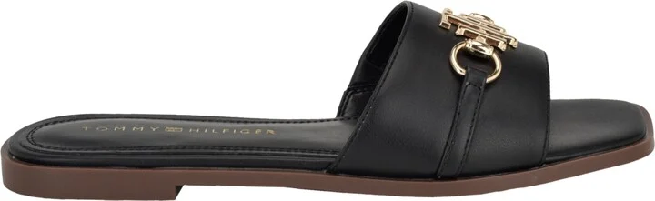 Tommy Hilfiger Women's Pipper Logo Flat Slide Sandals - Image 6