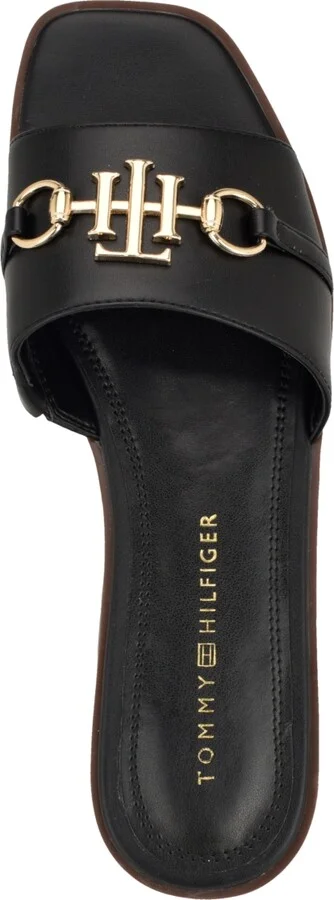 Tommy Hilfiger Women's Pipper Logo Flat Slide Sandals - Image 8