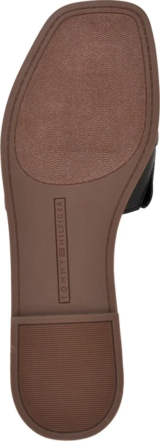 Tommy Hilfiger Women's Pipper Logo Flat Slide Sandals - Image 9