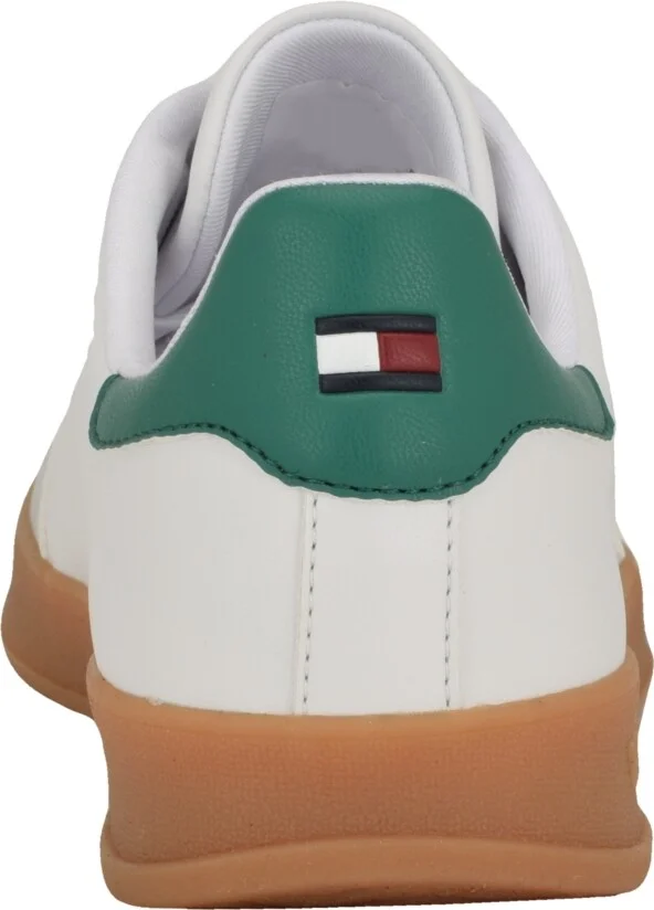 Tommy Hilfiger Women's Sarhli Lace-Up Sneakers - White/Green - Image 3