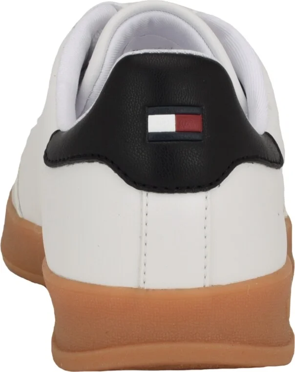 Tommy Hilfiger Women's Sarhli Lace-Up Sneakers - White/Green - Image 11