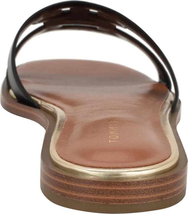 Tommy Hilfiger Women's Terenz Logo Strap Flat Slide Sandals - Image 7