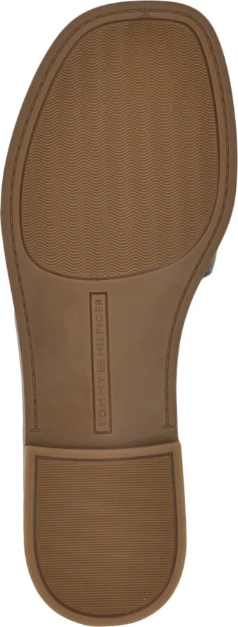 Tommy Hilfiger Women's Terenz Logo Strap Flat Slide Sandals - Image 9