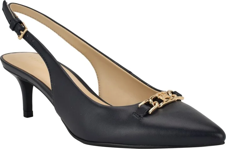 Tommy Hilfiger Women's Tienna Slingback Pointed Toe Pumps