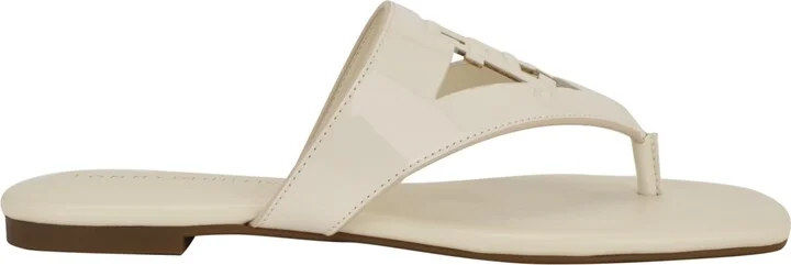 Tommy Hilfiger Women's Tremmy Cutout Logo Flat Thong Sandals - Image 2