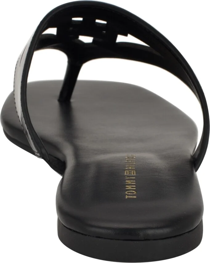 Tommy Hilfiger Women's Tremmy Cutout Logo Flat Thong Sandals - Image 7