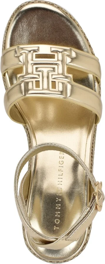 Tommy Hilfiger Women's Vastie Raffia Platform Wedge Sandals - Image 4