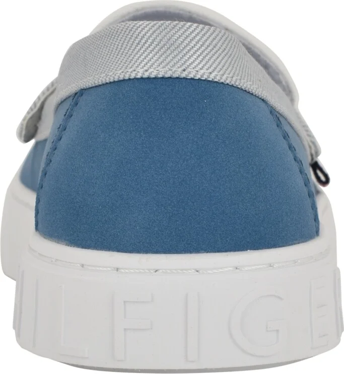 Tommy Hilfiger Women's Walees Sporty Slip-On Penny Loafers - Cognac/White - Image 11