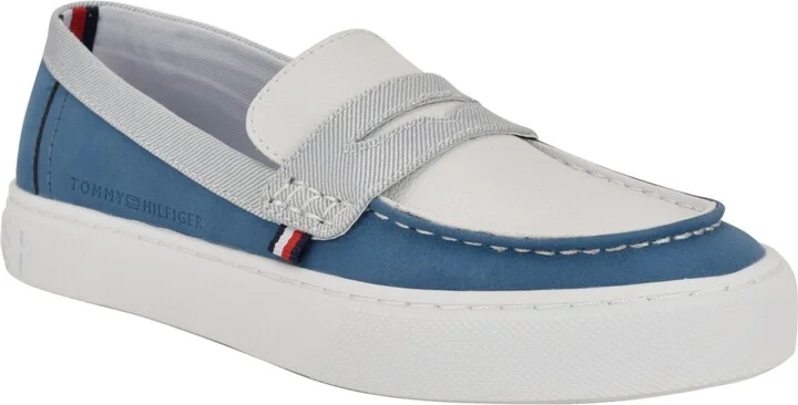 Blue,white