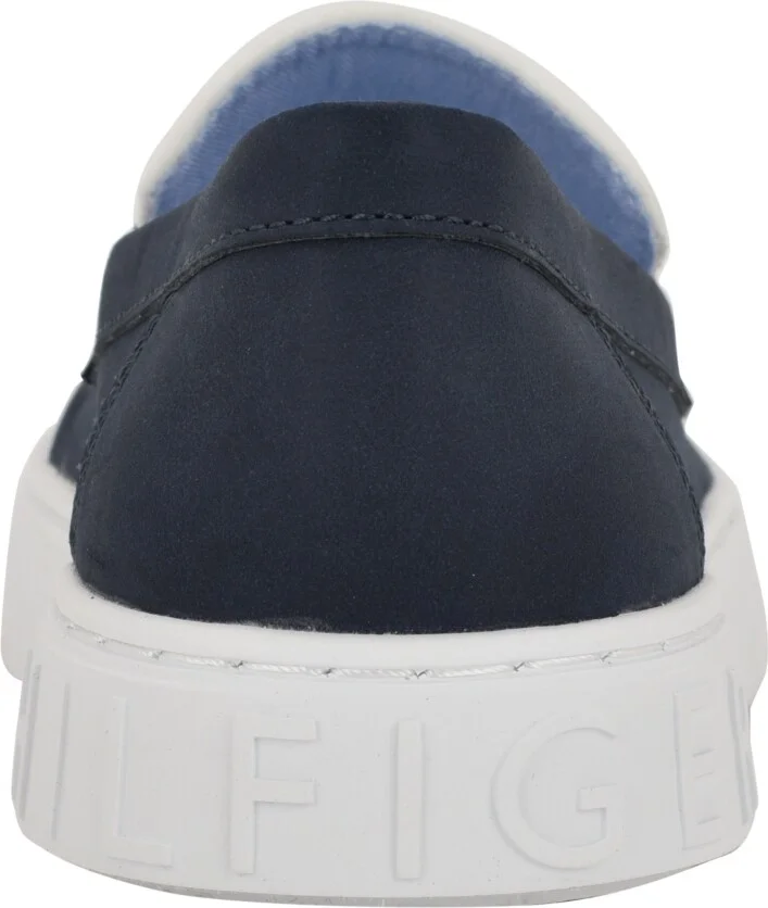 Tommy Hilfiger Women's Wilfer Sporty Slip-On Loafers - Dark Blue/White - Image 3