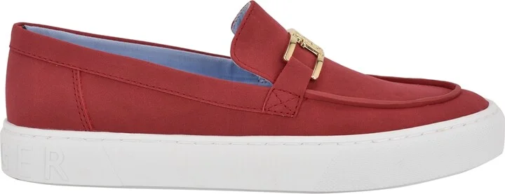 Tommy Hilfiger Women's Wilfer Sporty Slip-On Loafers - Dark Blue/White - Image 6