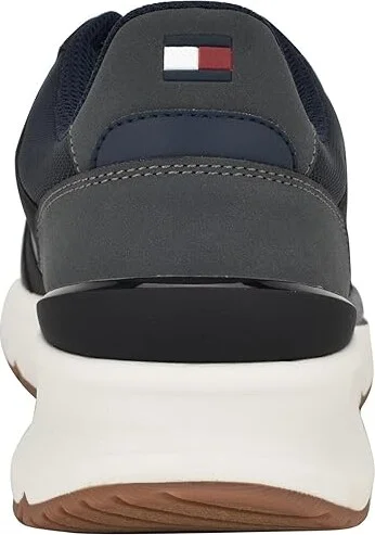 Tommy Hilfiger World Men's Shoes Black/Grey : 8 D - Medium, Leather - Image 4