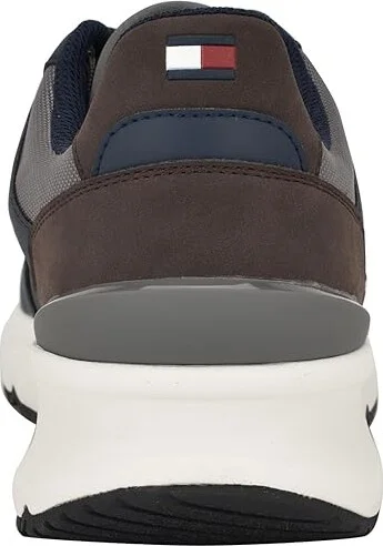Tommy Hilfiger World Men's Shoes Navy/Dark Brown : 7.5 D - Medium, Leather - Image 4
