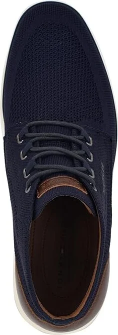 Tommy Hilfiger Wythe Men's Boots Navy : 12 D - Medium, Leather - Image 2