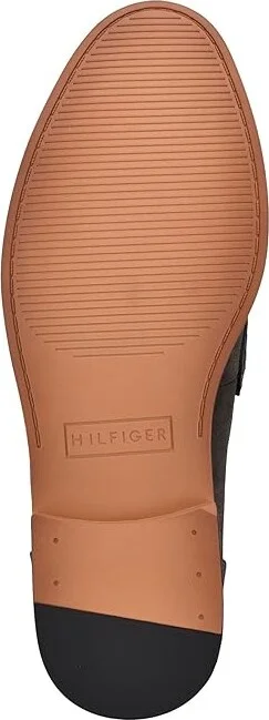 Tommy Hilfiger Yoron Men's Lace Up Wing Tip Shoes Charcoal : 9 M, Leather - Image 3