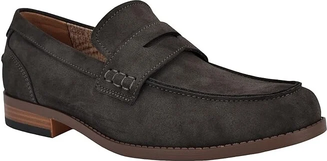 Tommy Hilfiger Yoron Men's Lace Up Wing Tip Shoes Charcoal : 9 M, Leather - Image 5