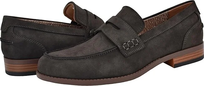 Tommy Hilfiger Yoron Men's Lace Up Wing Tip Shoes Charcoal : 9 M, Leather