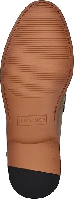 Tommy Hilfiger Yoron Men's Lace Up Wing Tip Shoes Taupe : 8.5 M, Leather - Image 3