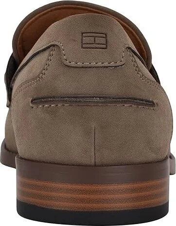 Tommy Hilfiger Yoron Men's Lace Up Wing Tip Shoes Taupe : 8.5 M, Leather - Image 4