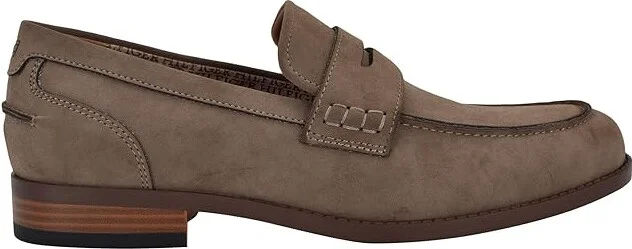 Tommy Hilfiger Yoron Men's Lace Up Wing Tip Shoes Taupe : 8.5 M, Leather - Image 5