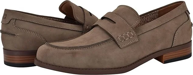 Tommy Hilfiger Yoron Men's Lace Up Wing Tip Shoes Taupe : 8.5 M, Leather