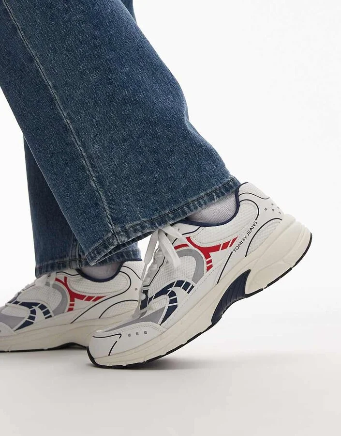 Tommy Jeans Archive 25 sneakers in multi - Image 4
