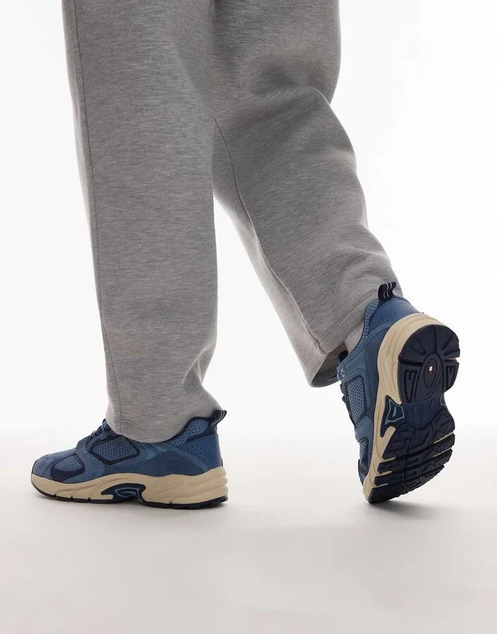 Tommy Jeans Archive 97 sneakers in blue - Image 3
