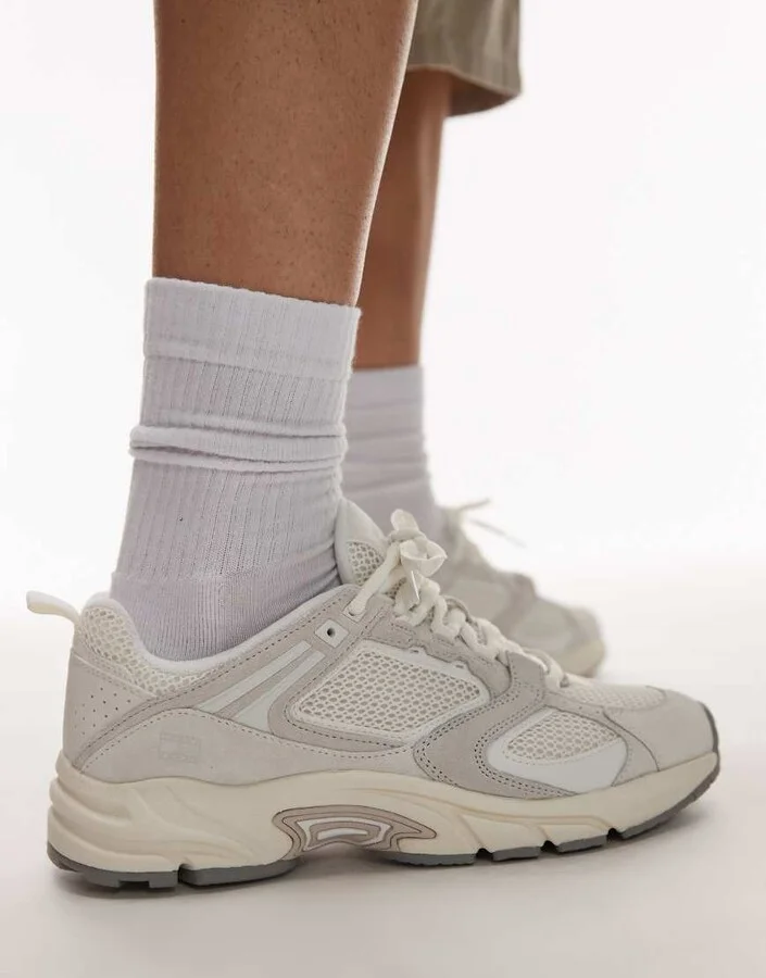 Tommy Jeans Archive 97 sneakers in cream - Image 3